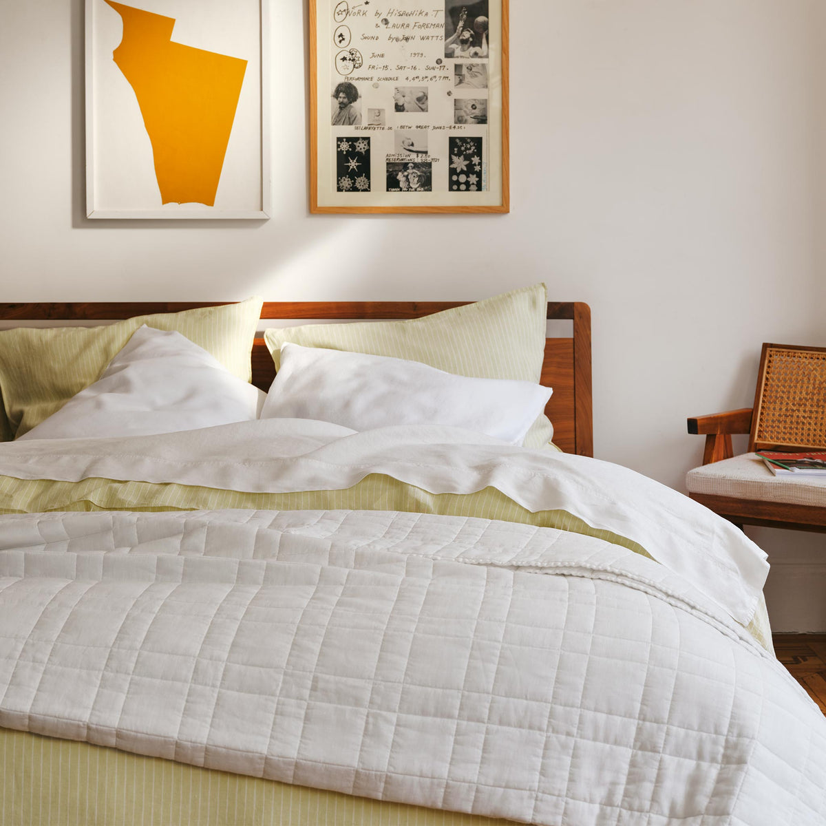 Washed European Linen Pillowcase Set