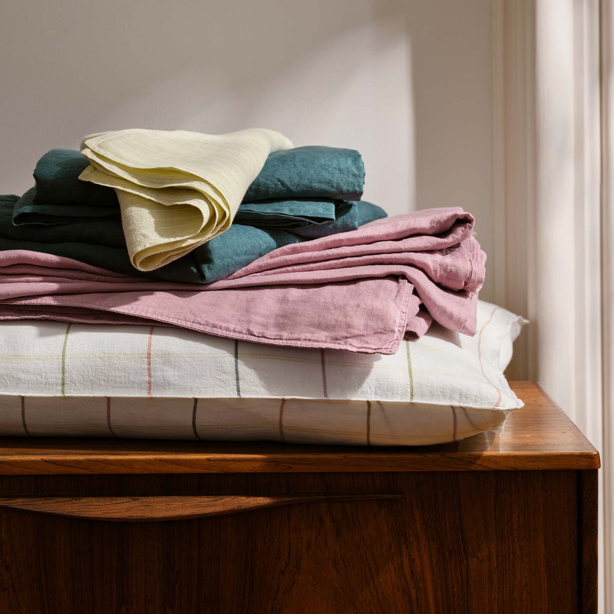 Washed European Linen Duvet Cover