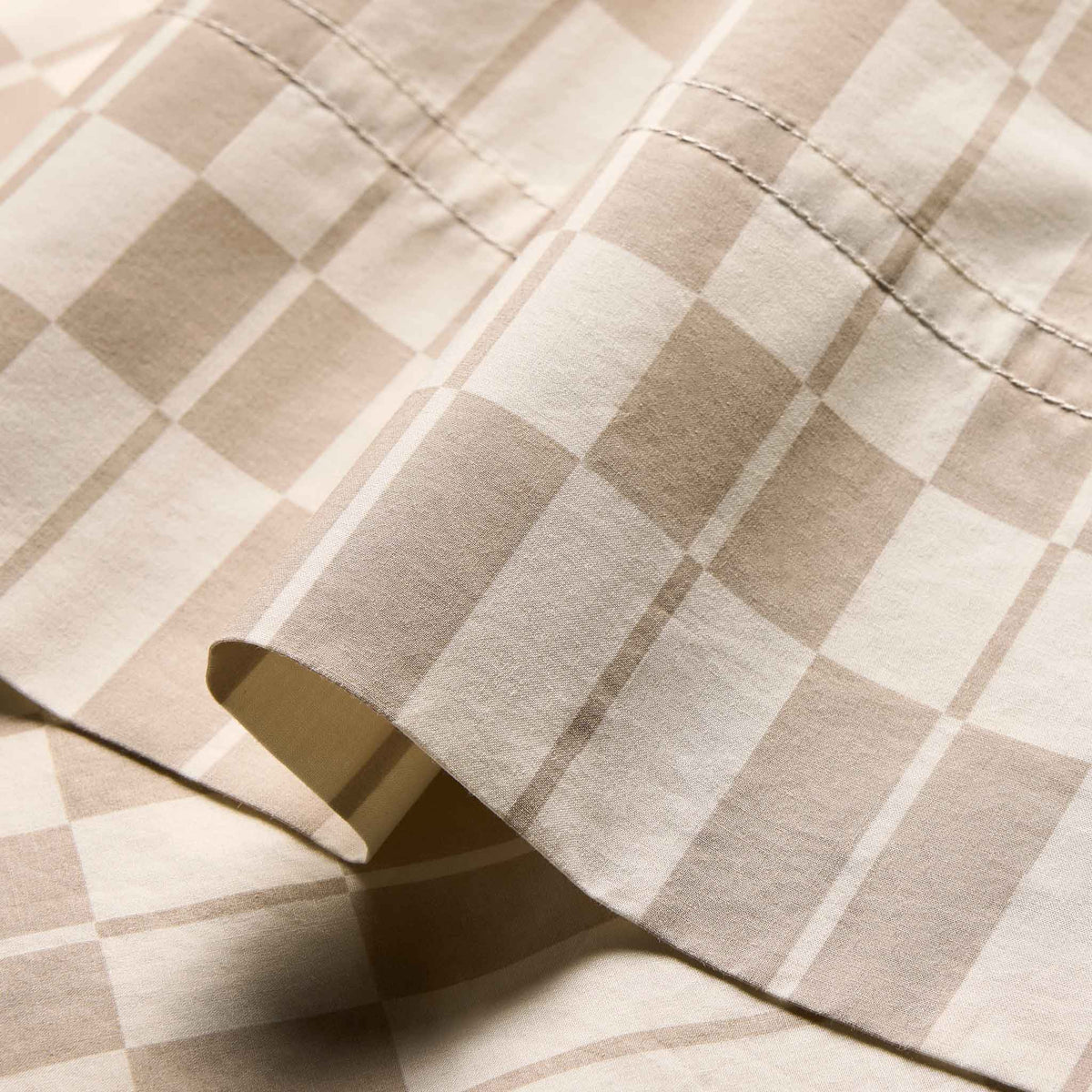 Washed Classic Percale Duvet Set