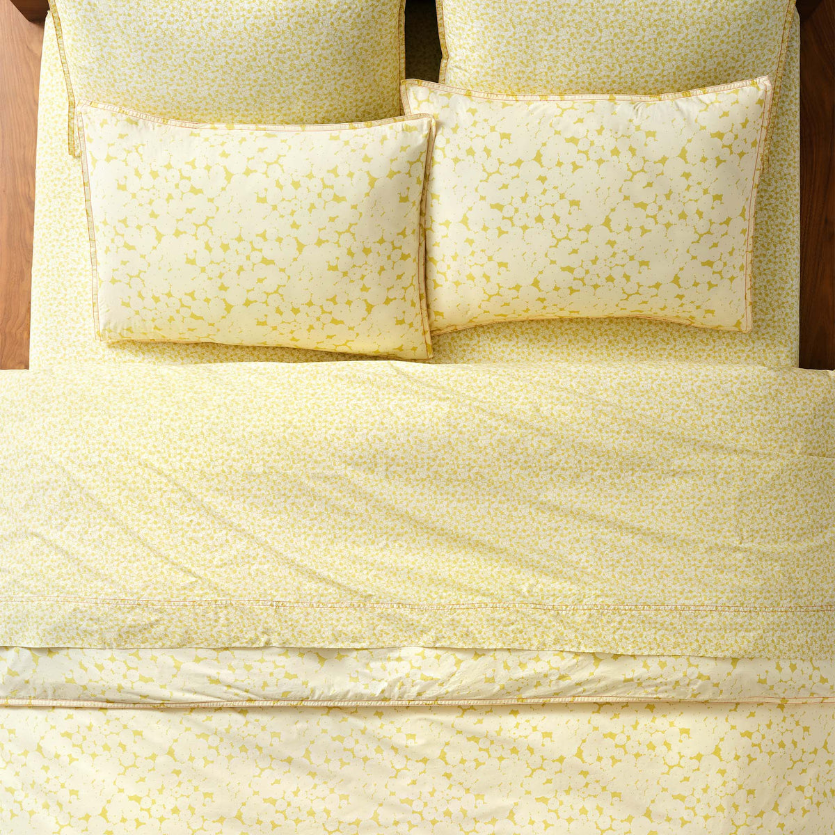 Washed Classic Percale Duvet Set
