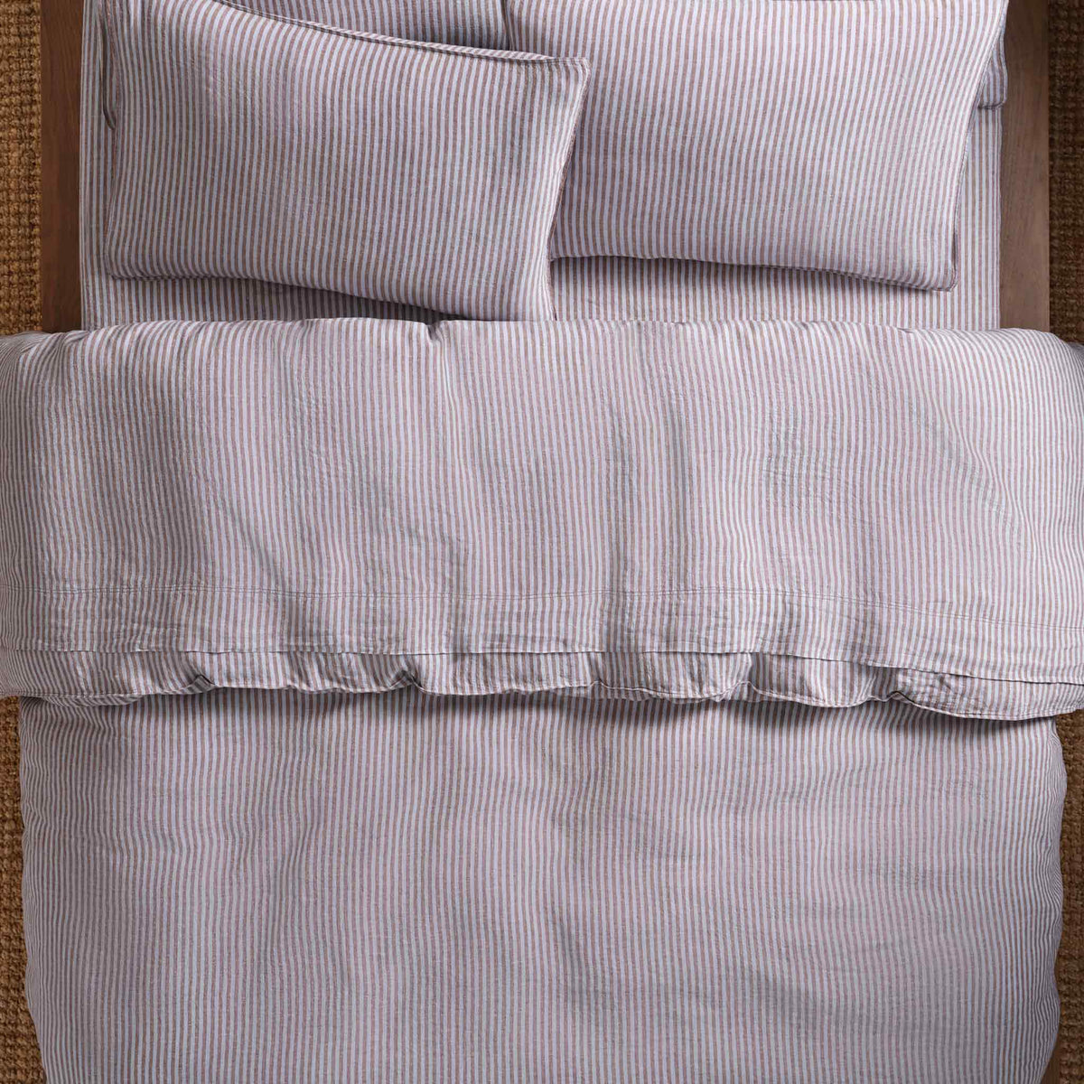 Washed European Linen Pillowcase Set